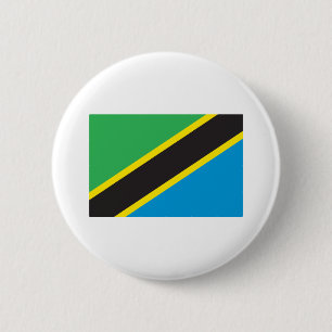 Tanzania Flag 6 Cm Round Badge