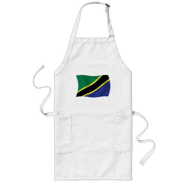 Tanzania Flag Apron (Front)