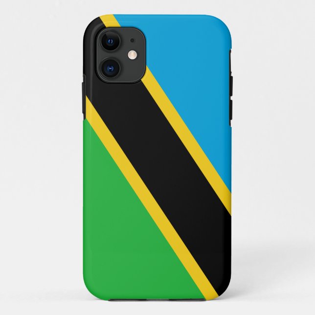Tanzania Flag Case-Mate iPhone Case (Back)