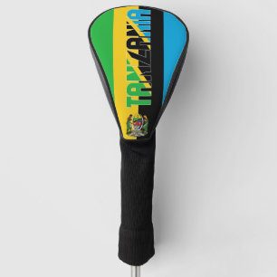 Tanzania Flag Gorgeous Patriotic Golf Head Cover