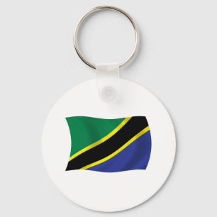 Tanzania Flag Keychain