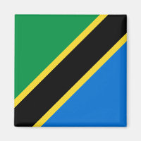Tanzania Flag Magnet