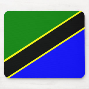 Tanzania Flag Mouse Pad