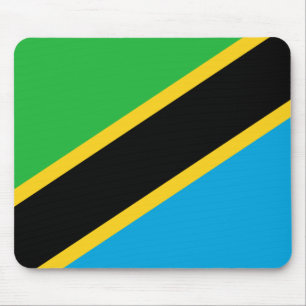 Tanzania Flag Mousepad