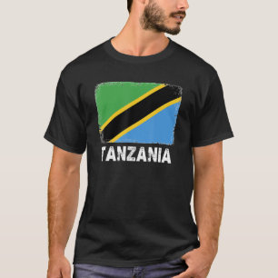 Tanzania Flag Support Tanzanian People Women Men T-Shirt
