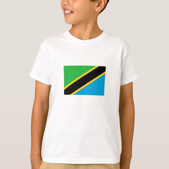Tanzania Flag T-Shirt (Front)