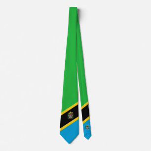 Tanzania flag tie