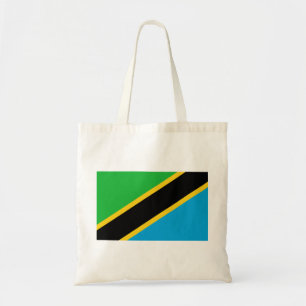 Tanzania Flag Tote Bag