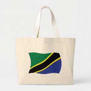 Tanzania Flag Tote Bag