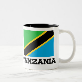 Tanzania Flag Two-Tone Coffee Mug