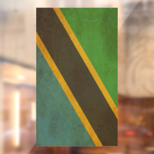 Tanzania Flag Vintage Design
