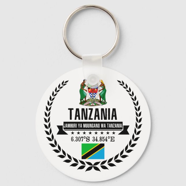Tanzania Key Ring (Front)