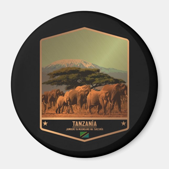 Tanzania Magnet (Front)