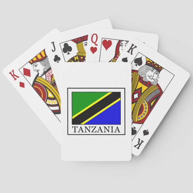 Tanzania Playing Cards (Back)