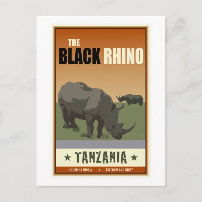 Tanzania Postcard (Front)