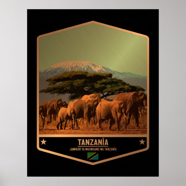Tanzania Poster (Front)