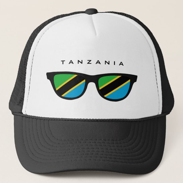 Tanzania Shades custom hat (Front)