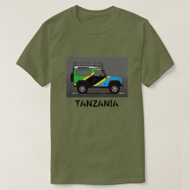 TANZANIA T-Shirt (Design Front)
