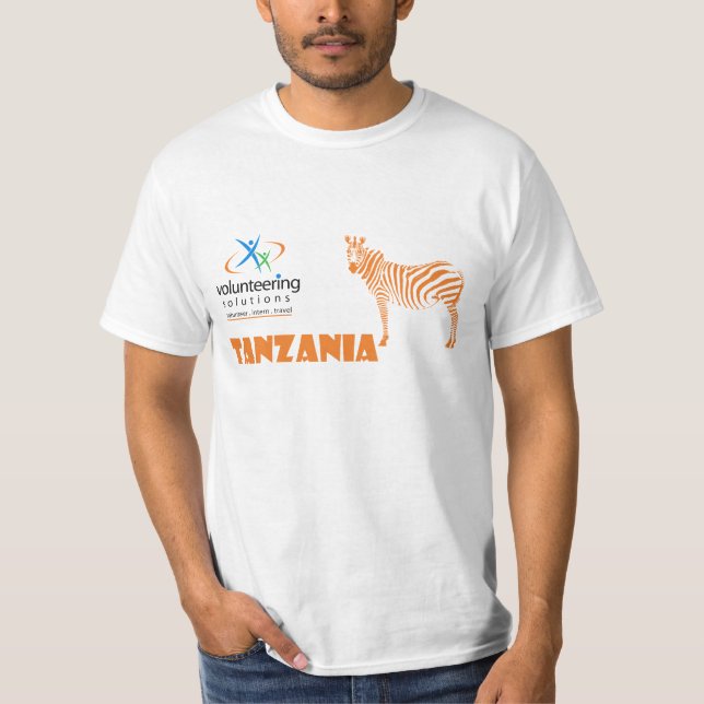 Tanzania T-shirt - Volunteering Solutions (Front)