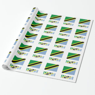 Tanzania Tanzanian Flag Wrapping Paper