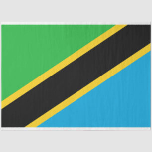 Tanzanian Flag Tissue Paper