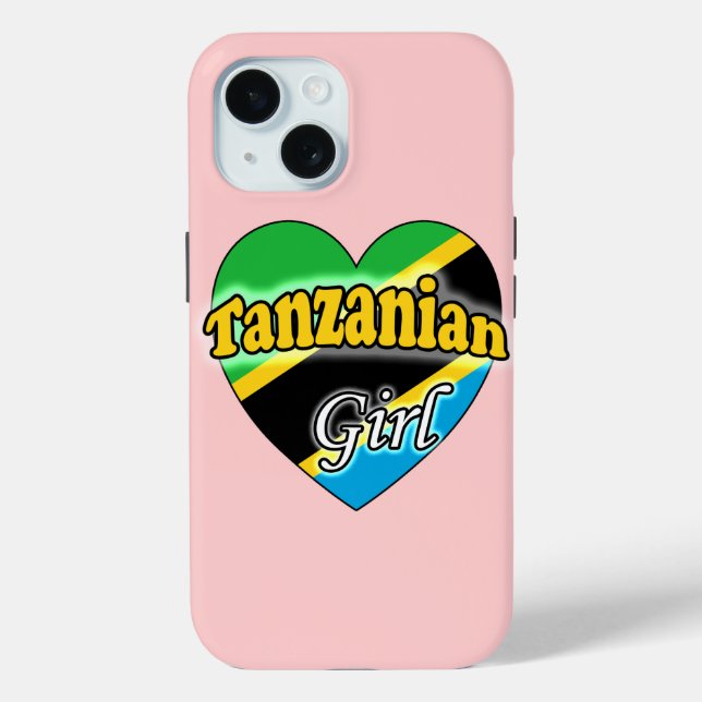 Tanzanian Girl Case-Mate iPhone Case (Back)