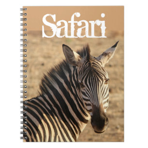 Tanzanian Savannah Zebra Notebook