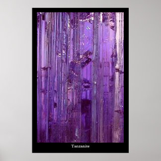 Tanzanite Poster
