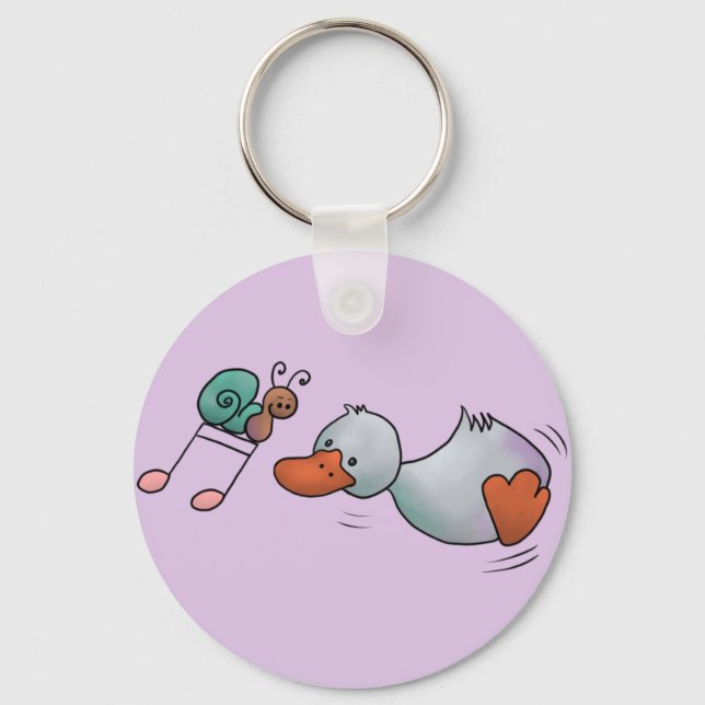 Tanzende Ente Key Ring (Front)