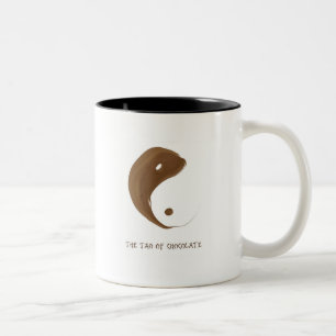 tao of chocolate Two-Tone coffee mug