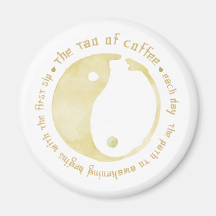 tao of coffee magnet