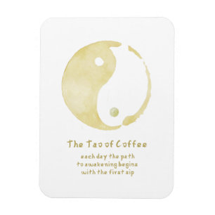 tao of coffee magnet