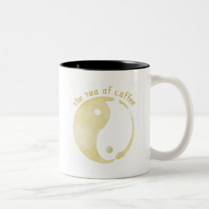 tao of coffee Two-Tone coffee mug