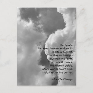 Tao Te Ching No.4/ Postcard