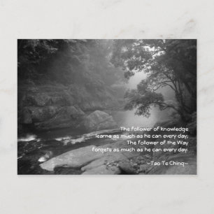 Tao Te Ching No.5/ Postcard No.5