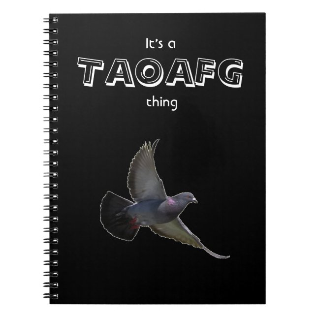 TAOAFG Pigeon Journal (Front)