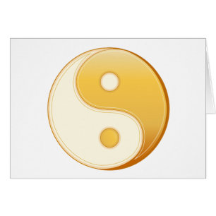 Taoism Symbol 5" x 7" Greeting Card
