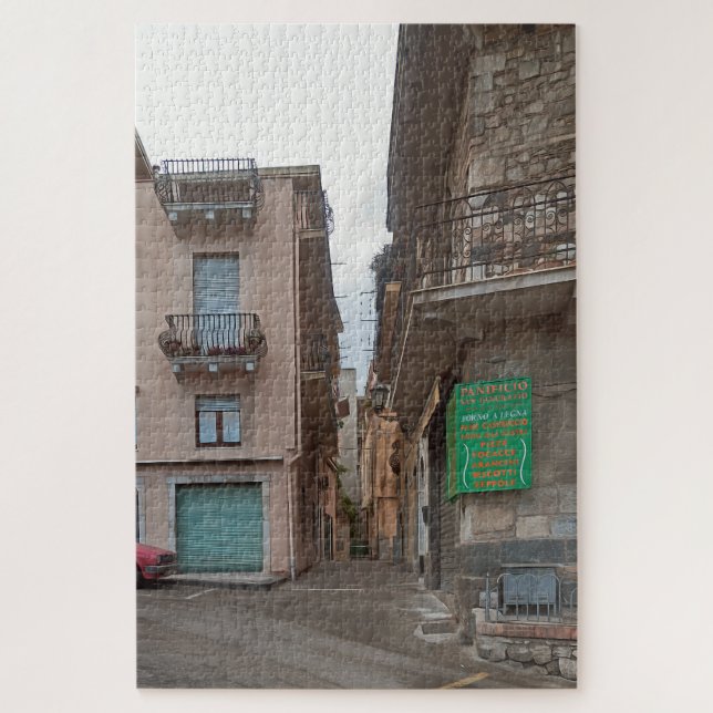 Taormina. #4.   jigsaw puzzle (Vertical)