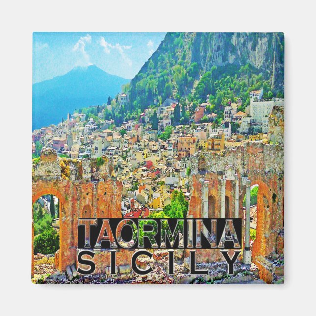 Taormina Magnet (Front)