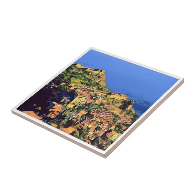 TAORMINA - Sicily - Ceramic Tile (Side)