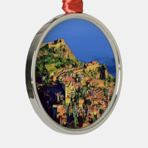 TAORMINA - Sicily - Metal Ornament