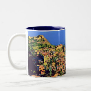 TAORMINA - Sicily - Two-Tone Coffee Mug