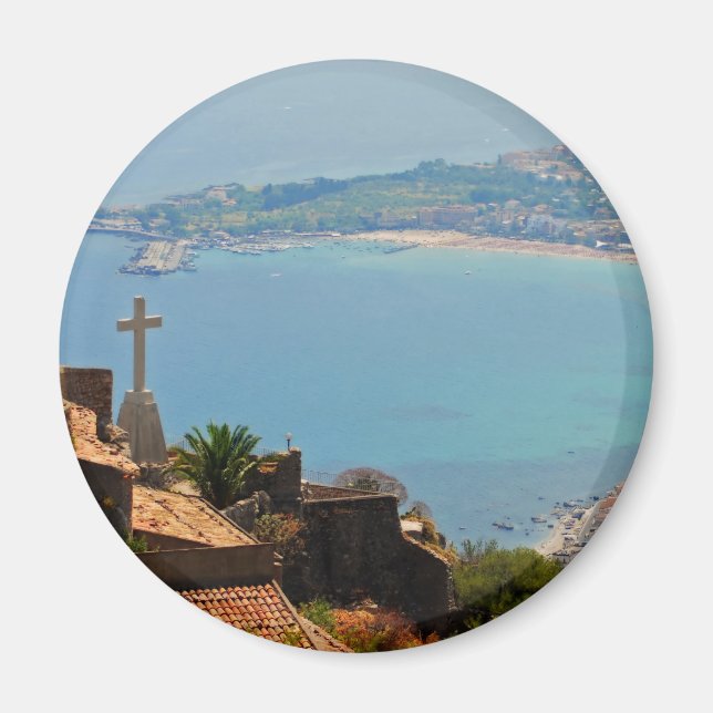 Taormina view 3 magnet (Front)