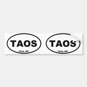 Taos Bumper Sticker