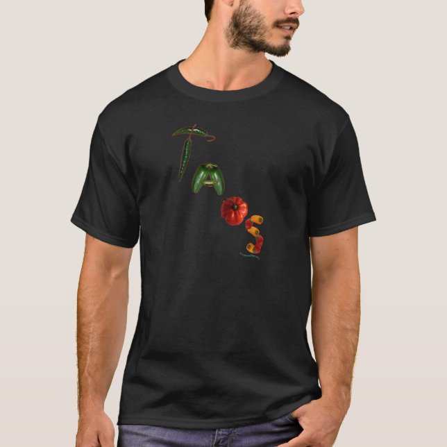 Taos Chilli Peppers T-Shirt (Front)