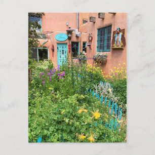 Taos Garden New Mexico Postcard