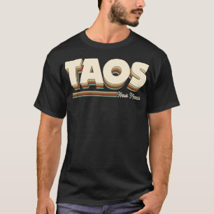 Taos New Meico NM Gifts Souvenirs Men Women Kids R T-Shirt