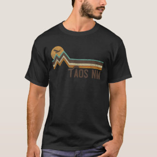 Taos New Mexico 70s 80s Retro Style Vintage Distre T-Shirt
