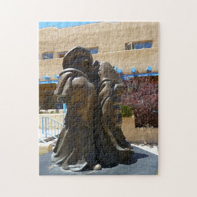 Taos New Mexico . Jigsaw Puzzle (Vertical)