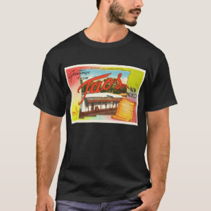 Taos New Mexico NM Old Vintage Travel Souvenir T-Shirt